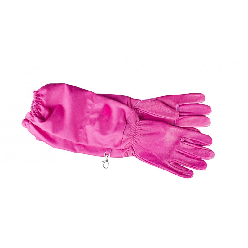 Купить Перчатки кожаные женские розовые 60116 по цене 1 635 руб. руб.