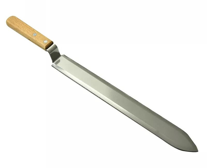 Купить   Нож пасечный Honey-L285 (нержавейка, 285 мм,1мм)  370 по цене 400 руб. руб.