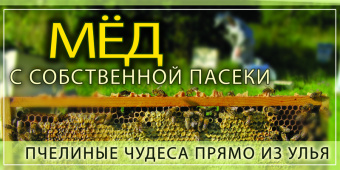 Купить Баннер для продаже меда  wzor21-RU по цене 2 500 руб. руб.