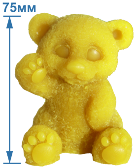 Купить Силиконовая форма Медведь 6 0681 по цене 760 руб. руб.